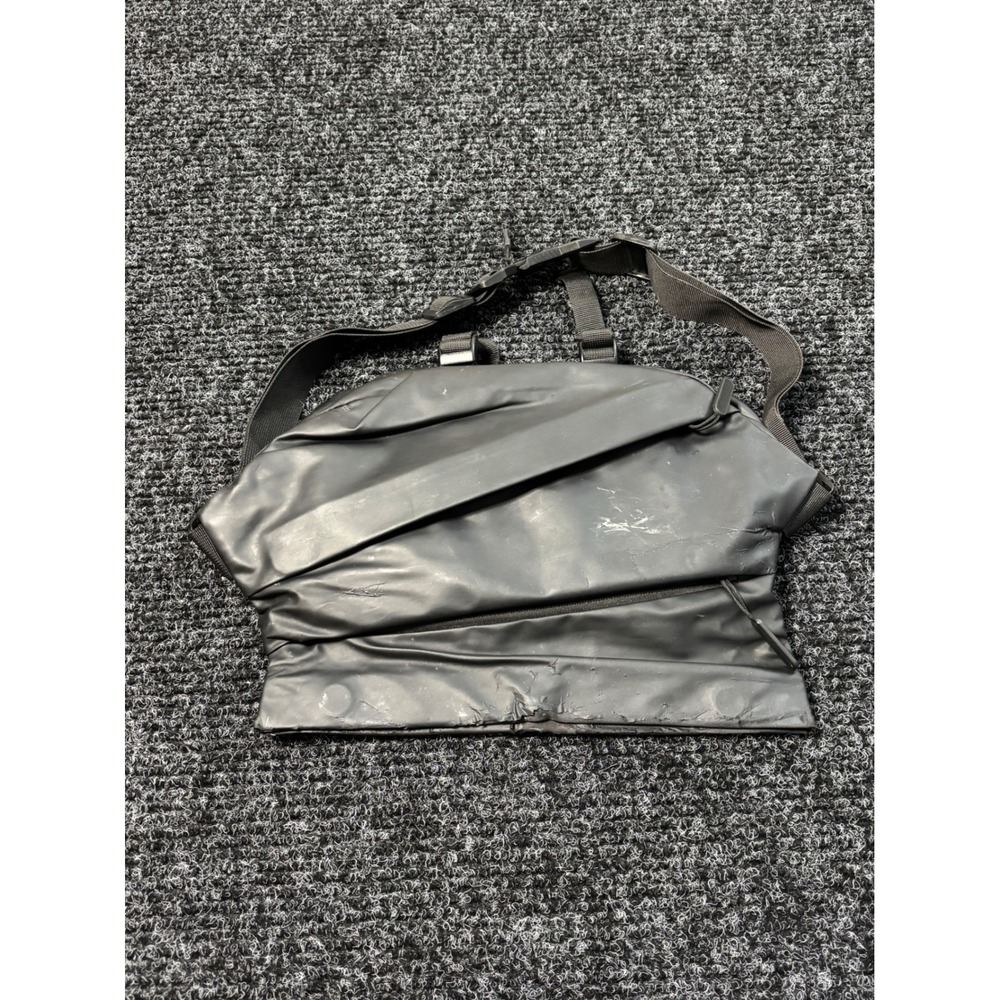 Zuolidaishu Black Tactical Chest Rig Bag Streetwear Utility Vest Pack